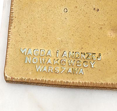 No.7589「メタルアートオブジェ：MAGDA i ANDRZEJ Nowakowscy